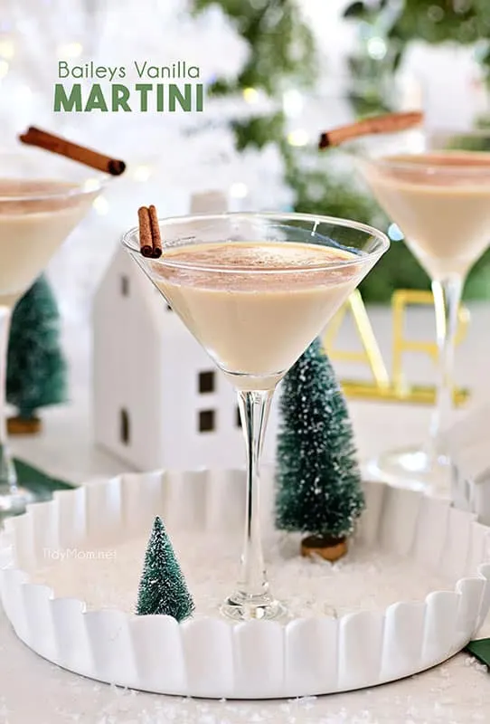 Baileys Martini with a Vanilla Twist