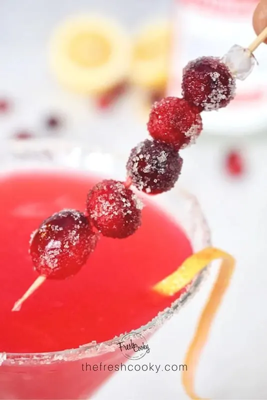 Cranberry Lemon Drop Martini