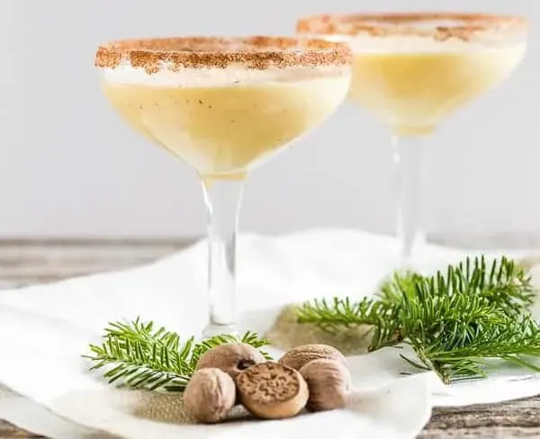 Eggnog Martini