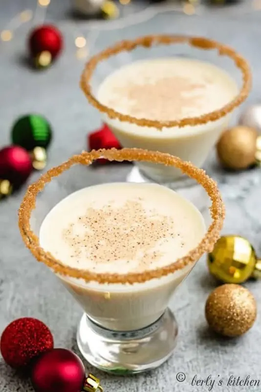 Frangelico Eggnog Martini