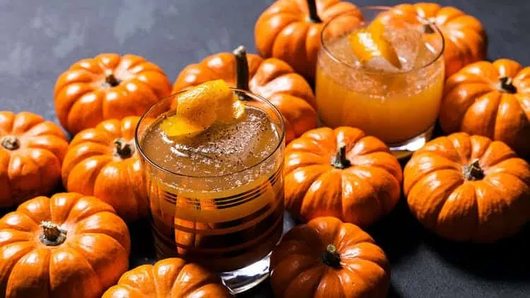 Gingered Pumpkin Rum Cocktail