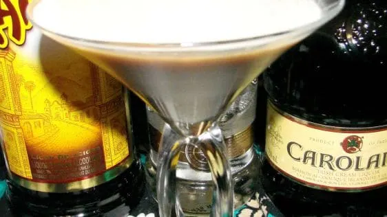 Mudslide Martini with Vanilla Vodka