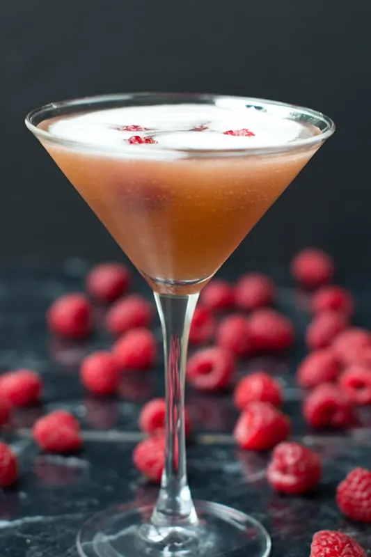 Sparkling French Martini by The Cookful