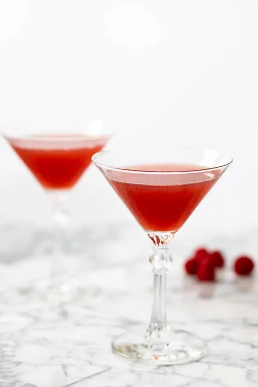 Vanilla Raspberry Martini