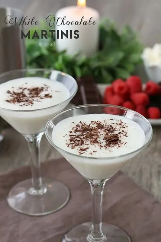 White Chocolate Vanilla Martini