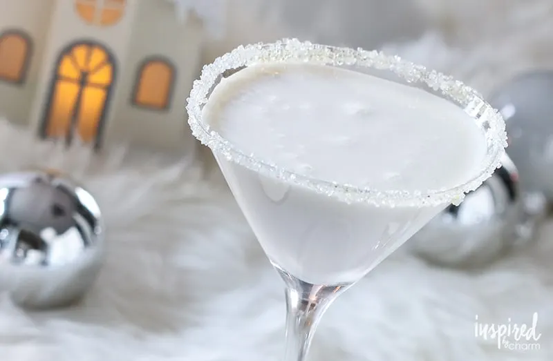 White Christmas Martini