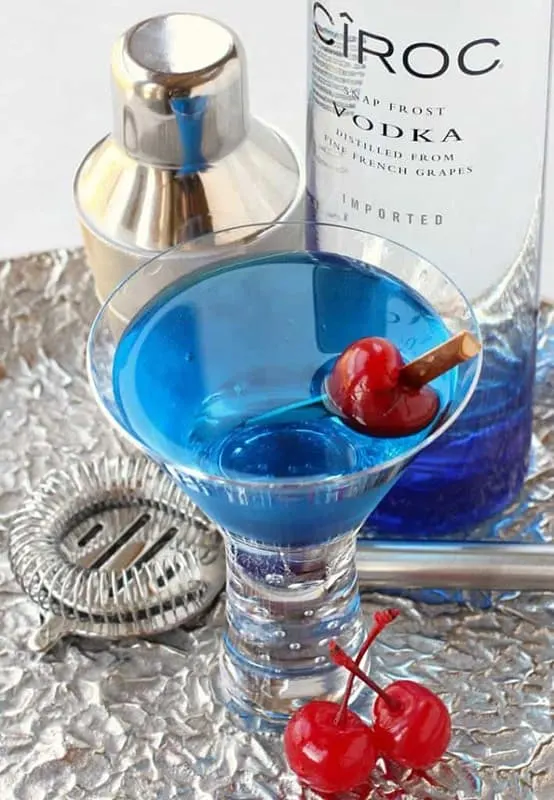 Blue Heaven Martini