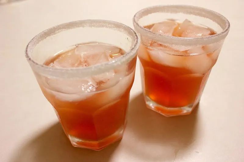 Captain Morgan Spiced Rum and Cranberry Cocktail by Mr. B Cooks