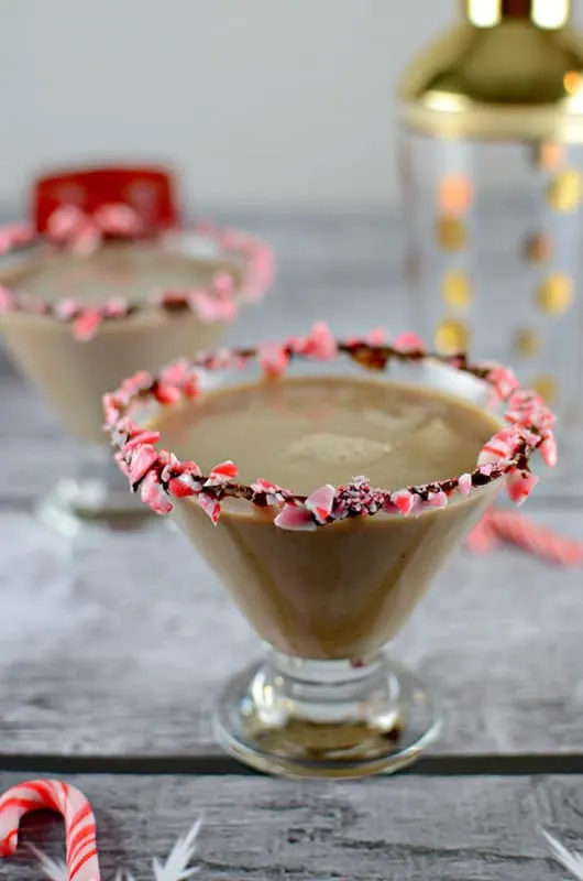 Chocolate Peppermint Martini by Simply Darrling