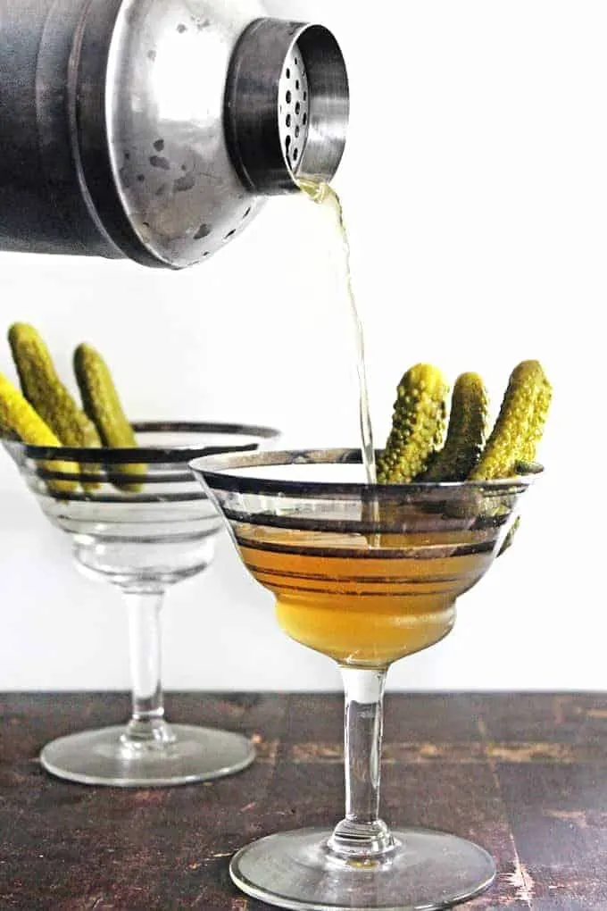 Dill Pickle Martini