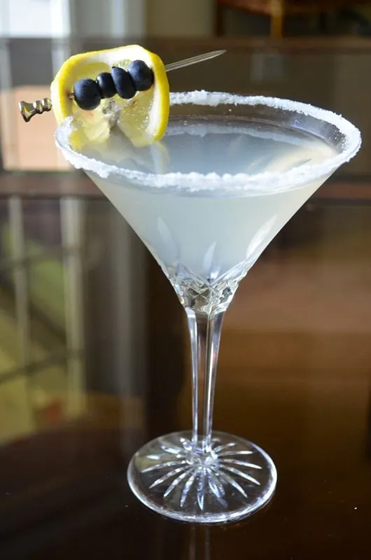 Friday at Five Blueberry Martini