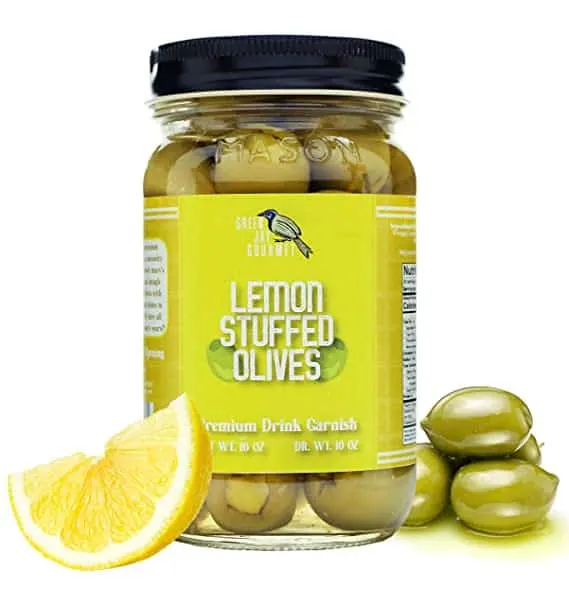 Green Jay Gourmet Lemon Stuffed Olives