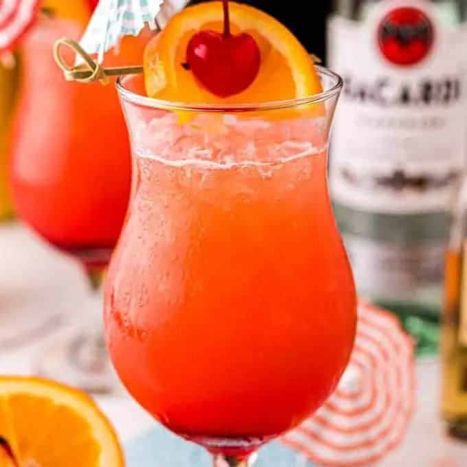 Hurricane Cocktail by The Chunky Chef