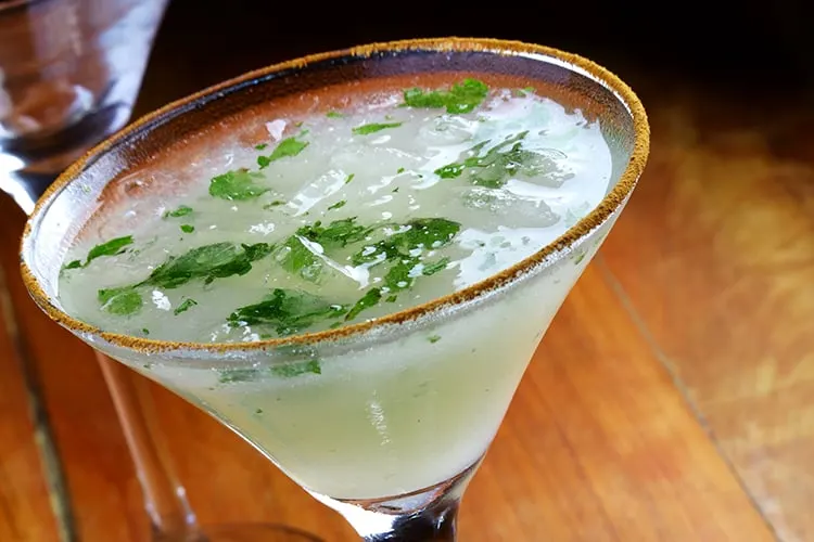 Minty Pear Martini by Skinny MS