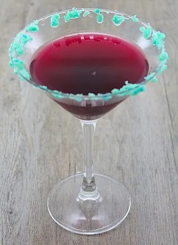 Pop Rocking Pomegranate Vanilla Martini