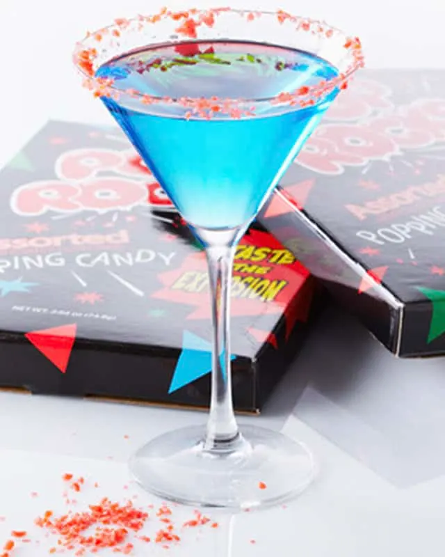 Pop Rocks Candy Martini