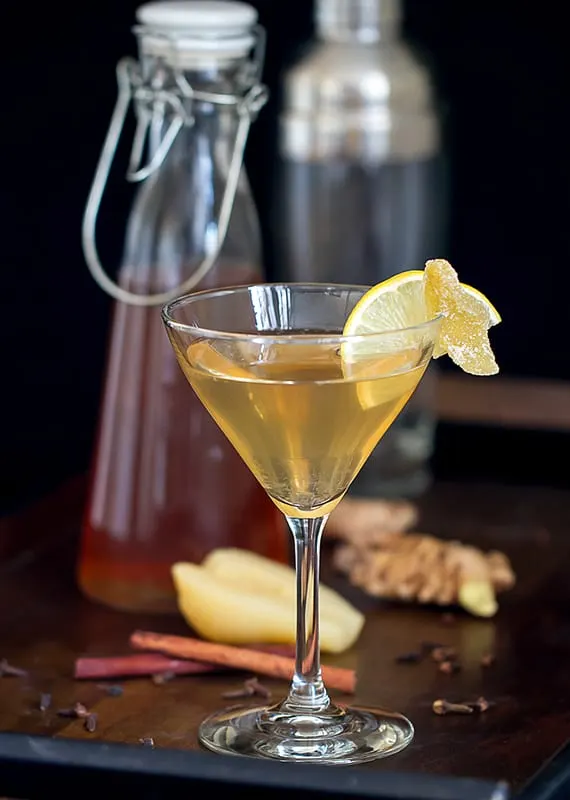 Spiced Pear Martini by I’m Bored, Let’s Go