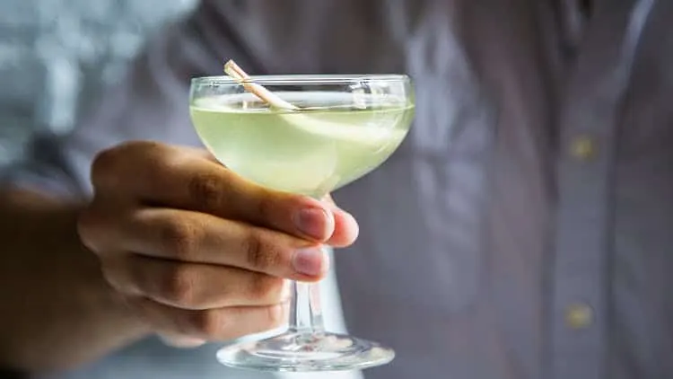Spring Onion Martini