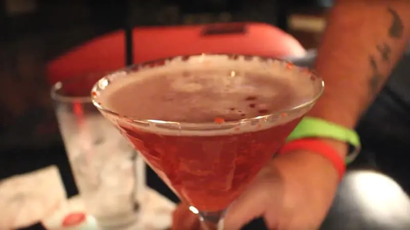 The Celebrated Pop Rocks Martini