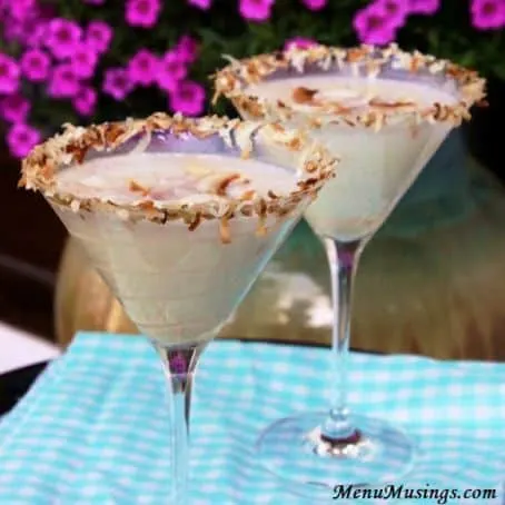 Toasted Coconut Martini Recipe by Key Ingredient