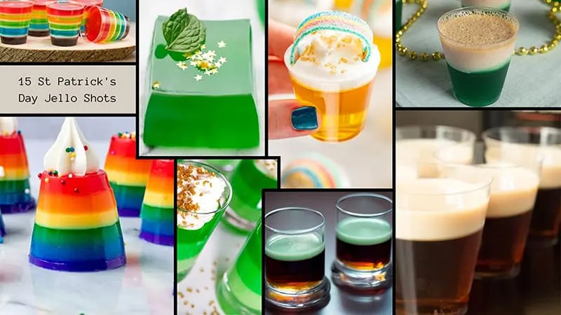 15 St Patrick’s Day Jello Shots