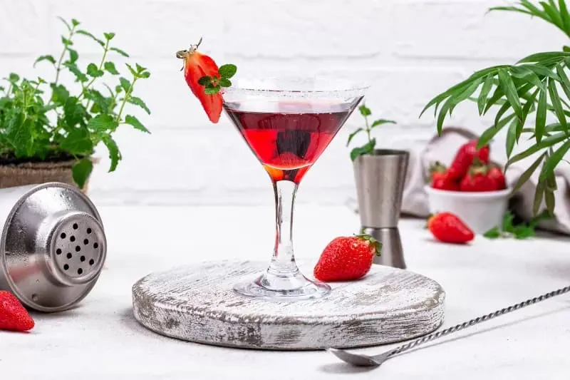 Shaken Strawberry Daiquiri Made With Vodka by Love to Know