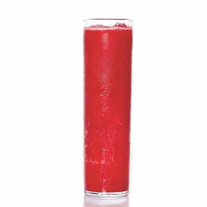 Strawberries and Vodka Frozen Cocktail by Bon Appetit