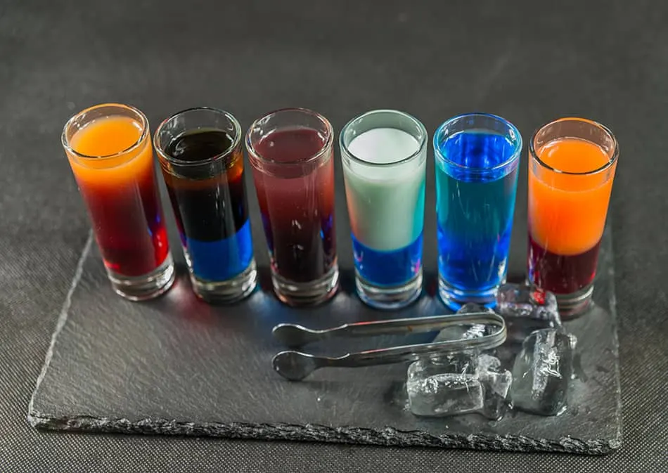 6 Shots with Triple Sec