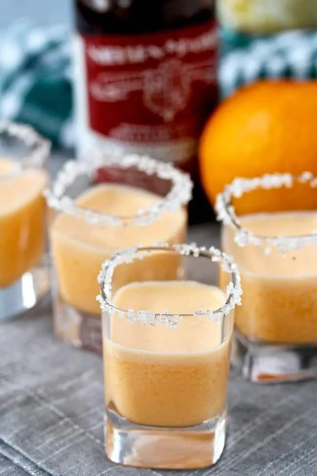 Mini Orange Creamsicle Shots