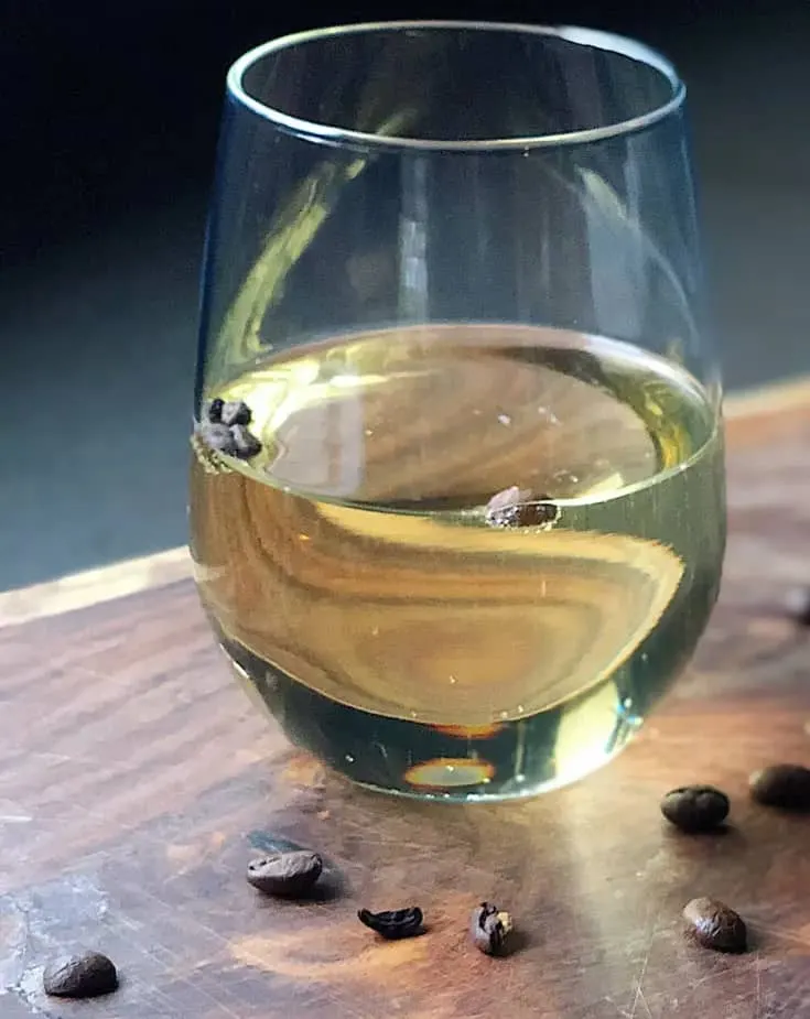 Hazelnut Coffee Champagne Cocktail