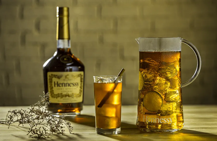 Hennessy and Ice Tea
