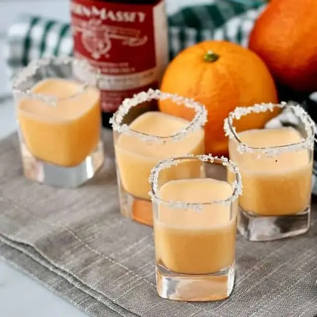 Mini Orange Creamsicle Shots