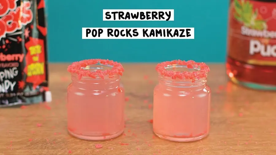 Strawberry Pop Rocks Kamikaze