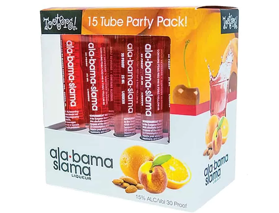 Alabama Slammer Test Tube Shots