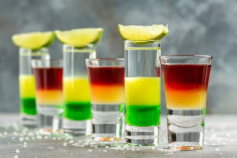 Cocktail VS Shot Recipes