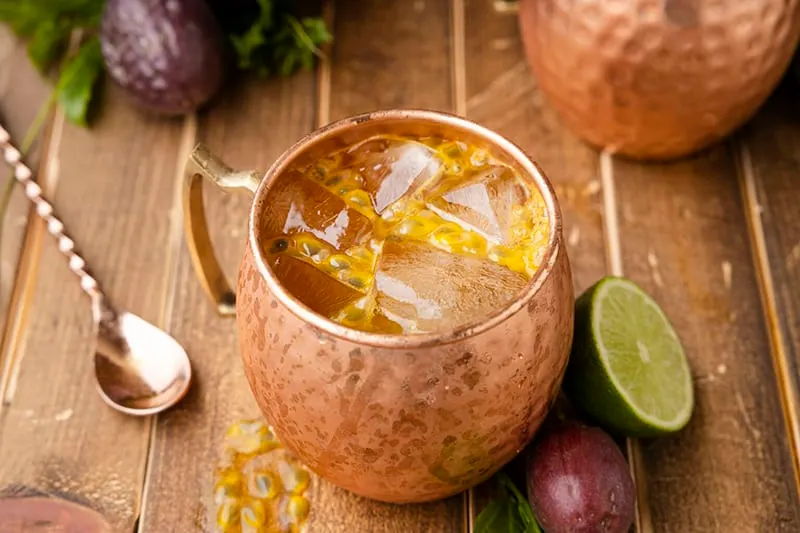 Passionfruit Dark & Stormy