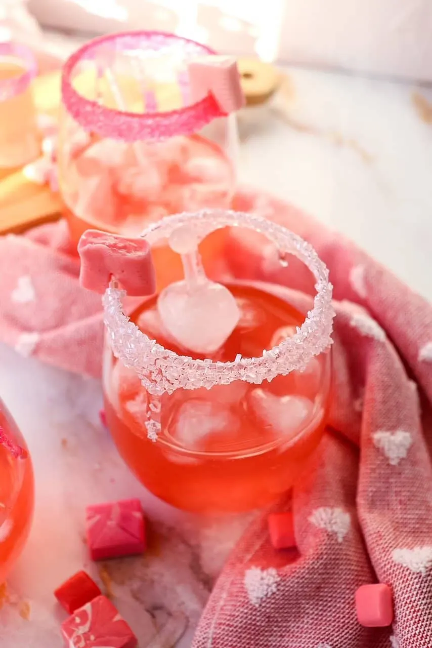 Pink Starburst Shot