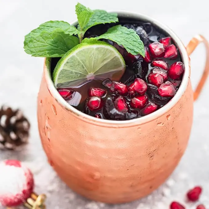 Pomegranate Moscow Mule