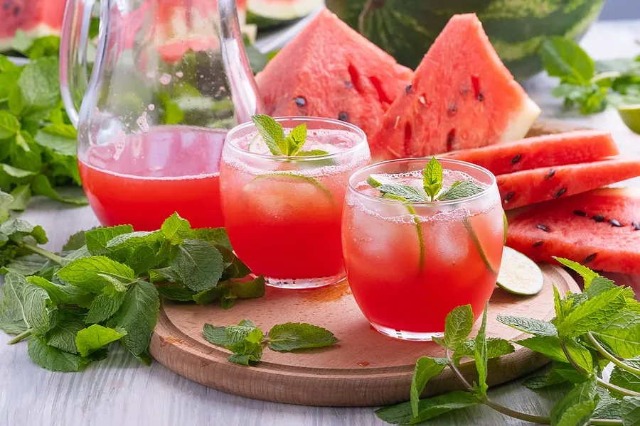 9 Watermelon Pucker Shots
