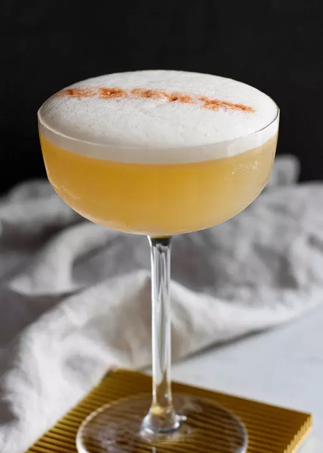 1. Whiskey Sour Cocktail