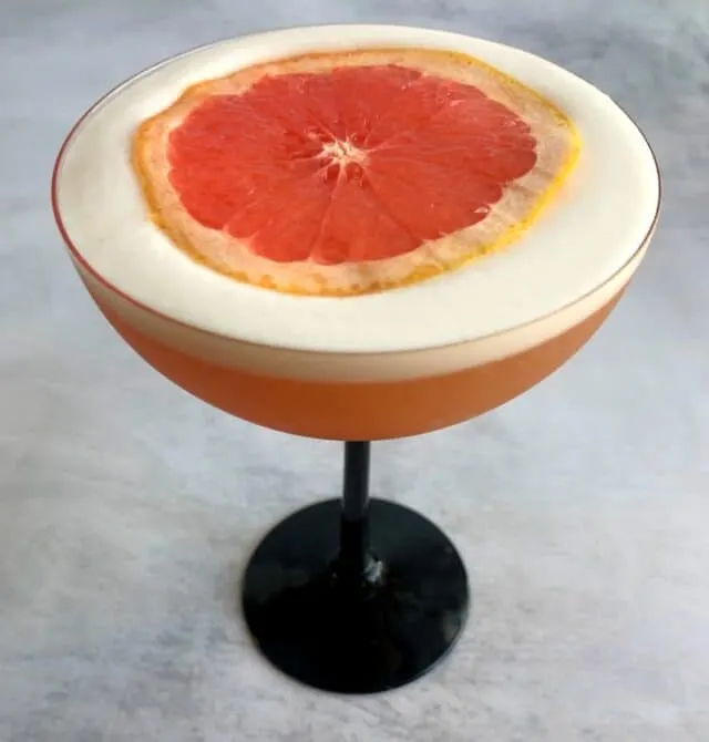 5. Grapefruit Pisco Sour