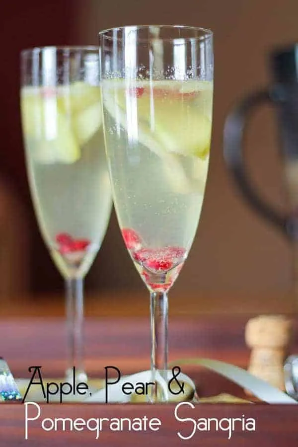 Apple, Pear & Pomegranate Sangria