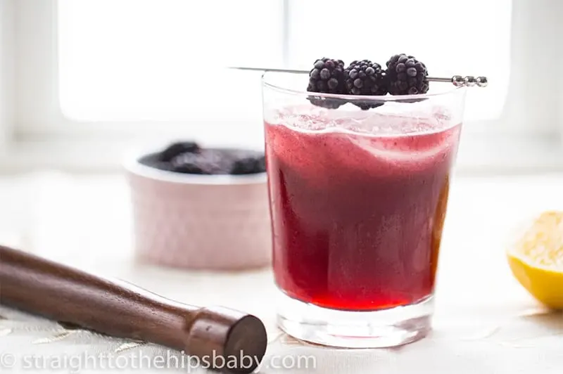 Blackberry Cherry Sidecar