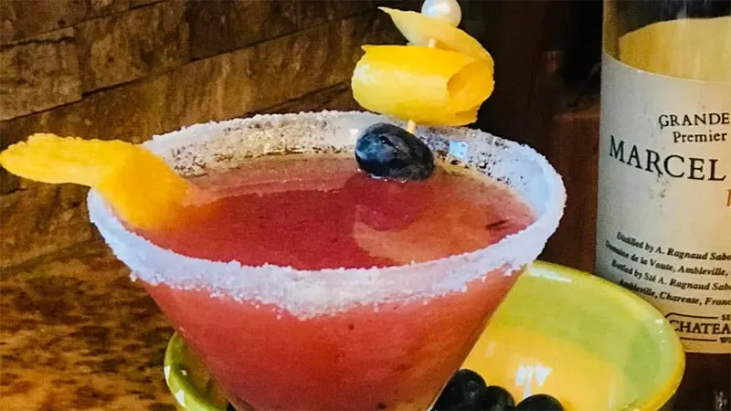 Blueberry Sidecar
