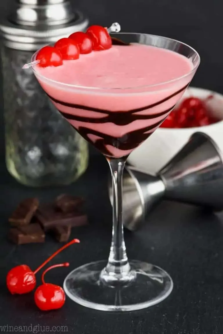 Chocolate Covered Cherry Martini