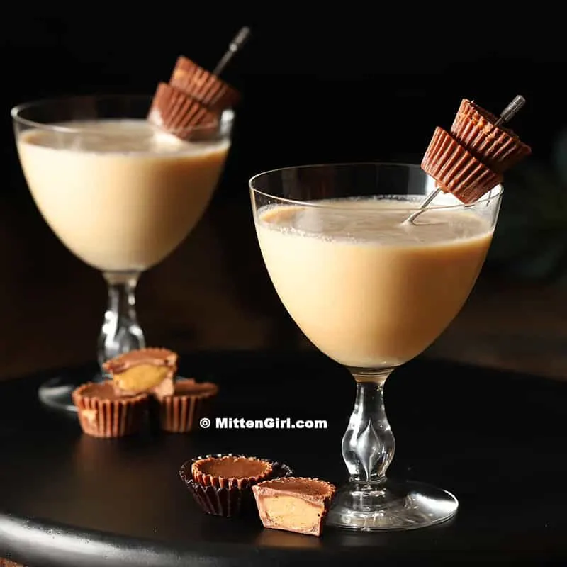 Chocolate & Peanut Butter Whiskey Cocktail