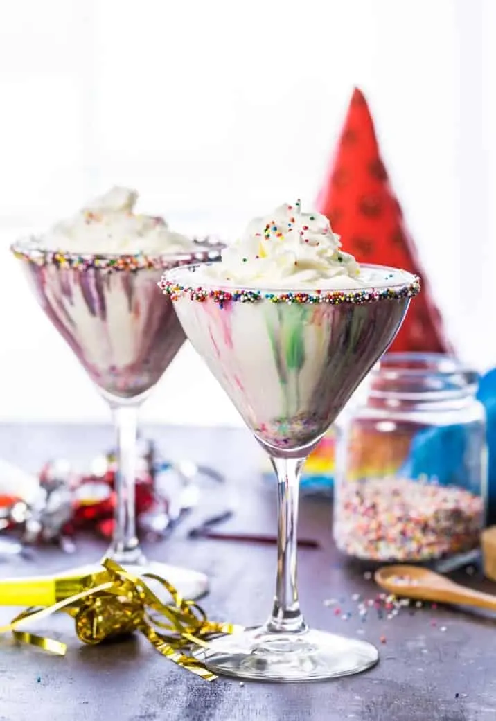 Funfetti Cake Batter Martinis