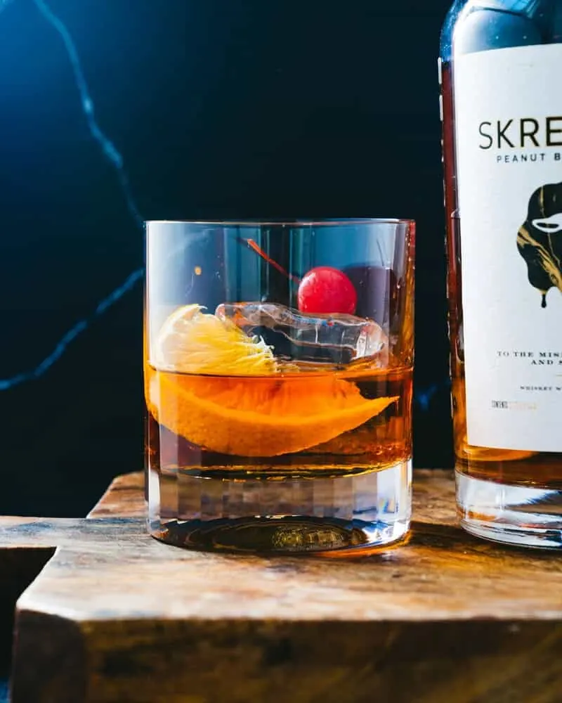 Peanut Butter Whiskey Old Fashioned