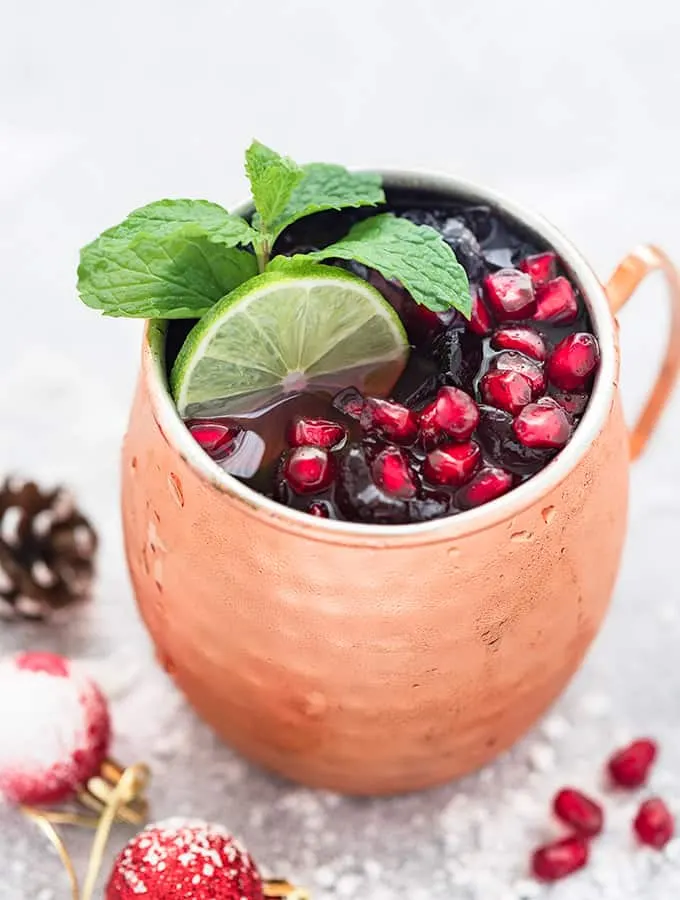 Pomegranate Moscow Mule