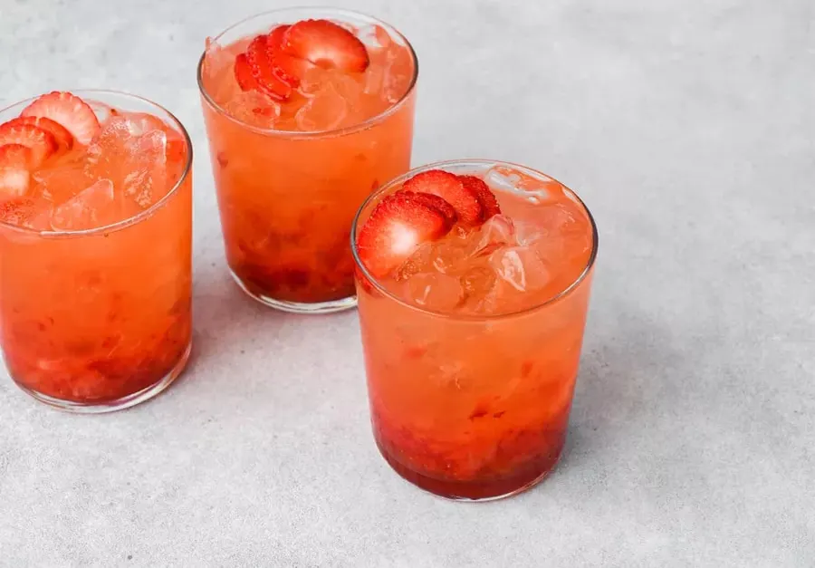 Strawberry Vodka Cocktail